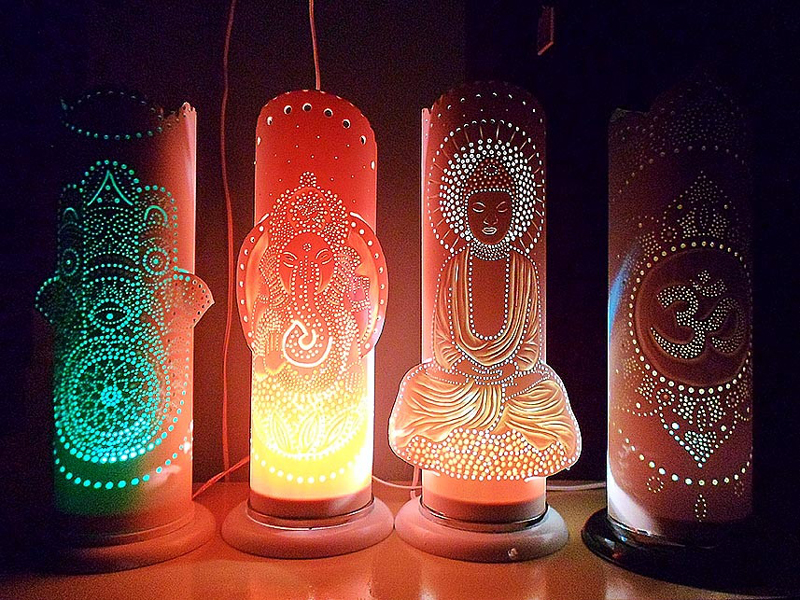 5 Ideias Criativas de Desenhos para Luminárias de PVC