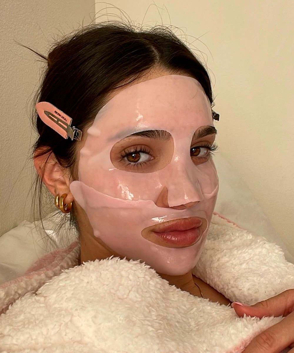 como fazer máscara facial caseira para brilho