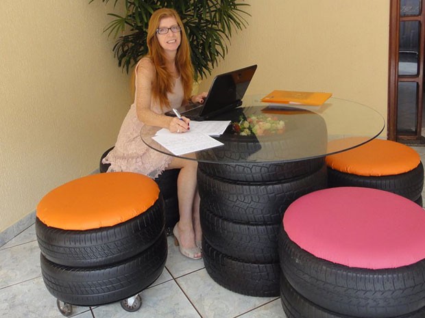 Ideias Criativas para Personalizar sua Mesa de Centro de Pneu