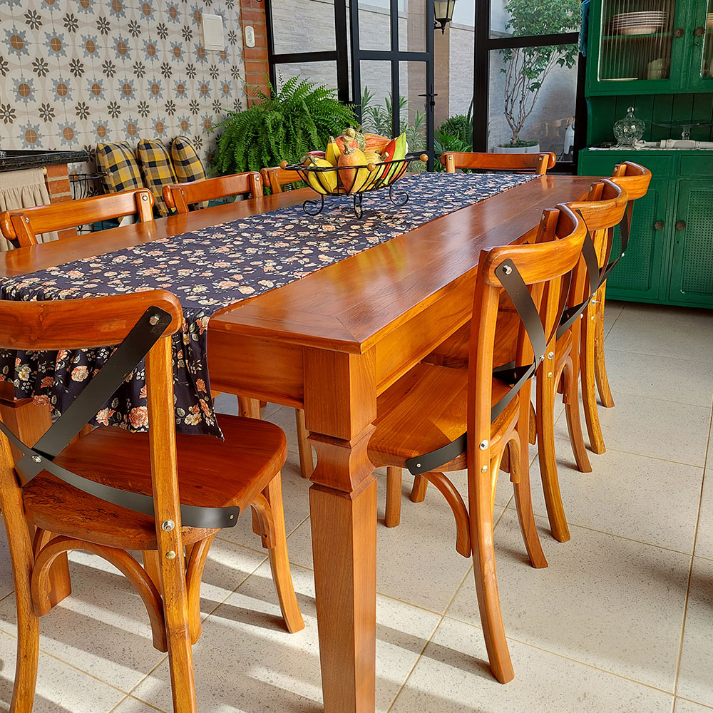 como fazer mesa de jantar de madeira maciça
