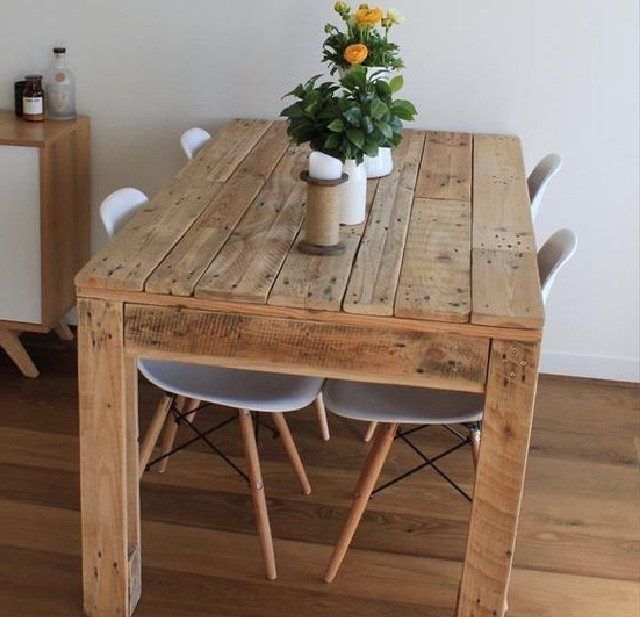 5 Ideias de Mesas de Pallet para Inspirar sua Decoração