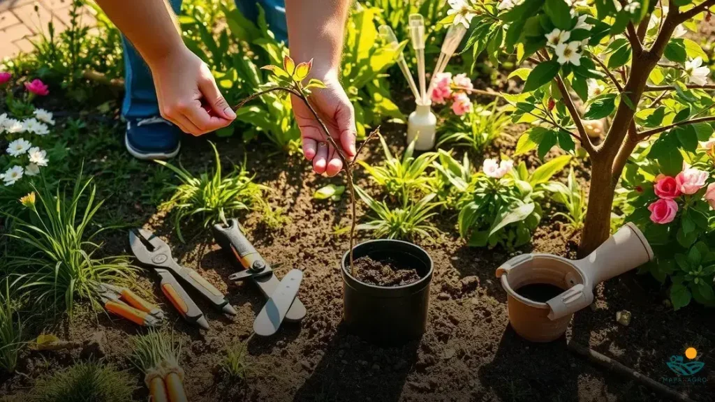 5 ideias de títulos:
1. Guia Completo: Como Fazer Mudas de Cereja Silvestre por Semente e Enxertia
2. Caferana: Do Plantio à Colheita - Tudo o Que Você Precisa Saber
3. Acelere sua Produção: A Técnica de Enxertia para Cerejas
4. Cultivando Cereja Silvestre em Casa: Dicas Essenciais para Vasos e Quintais
5. Fruta Manteiga de Amendoim: Benefícios e Como Plantar