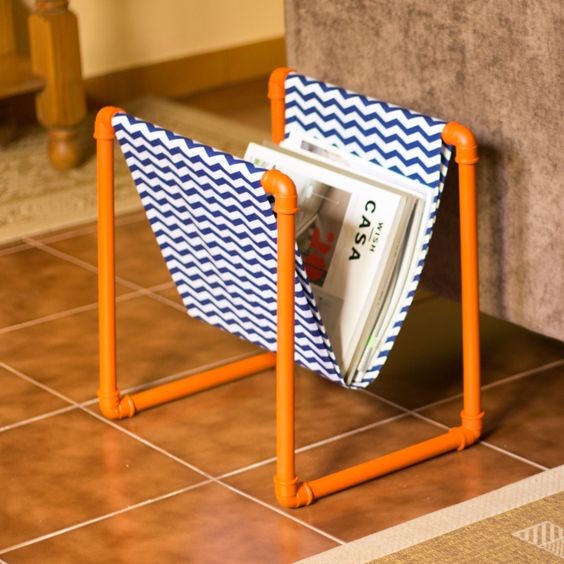 como fazer revisteiro de chão diy