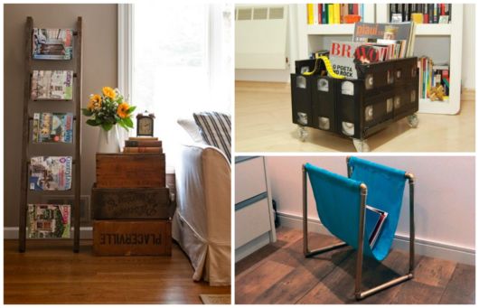 Revisteiro de Caixote: Transforme um Simples Pallet em Peça Decorativa