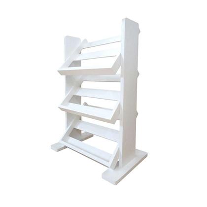 Revisteiro de Madeira Minimalista: Como Fazer com Elástico ou Corda