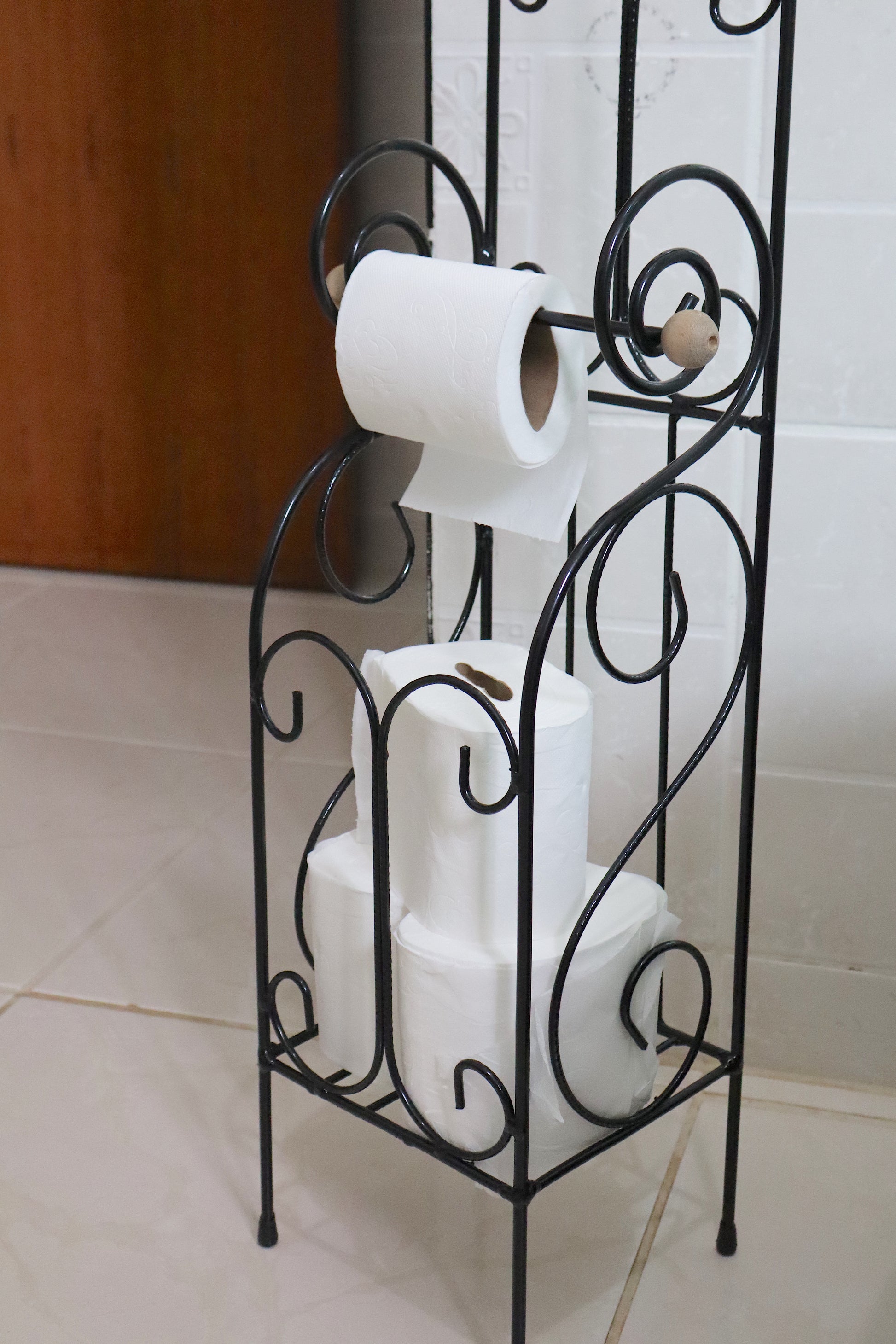 Materiais para fazer um suporte de papel higiênico