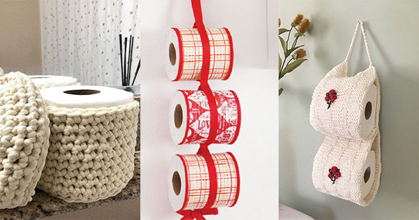 Decoração Rústica no Banheiro: Crie Seu Porta Papel de Madeira