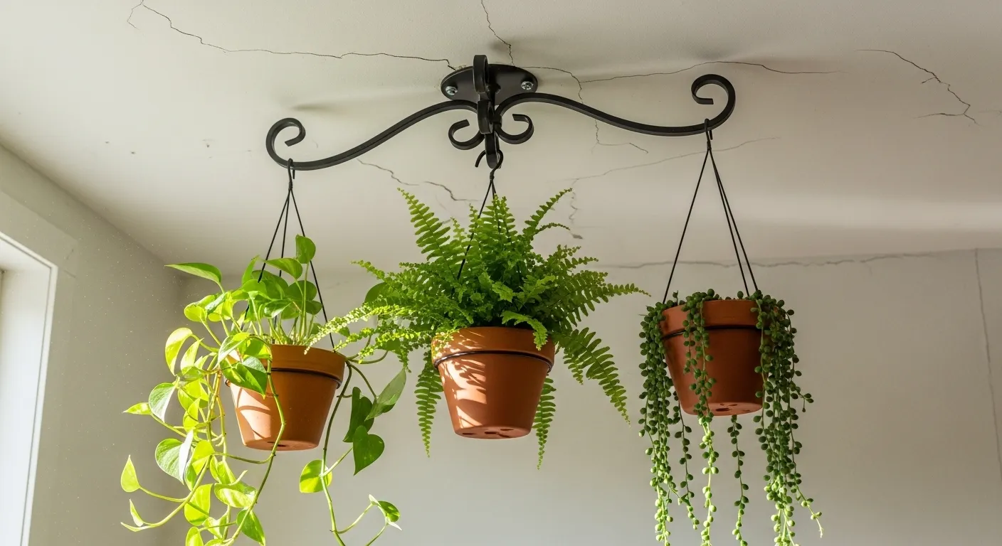 como fazer suporte para vasos de plantas diy