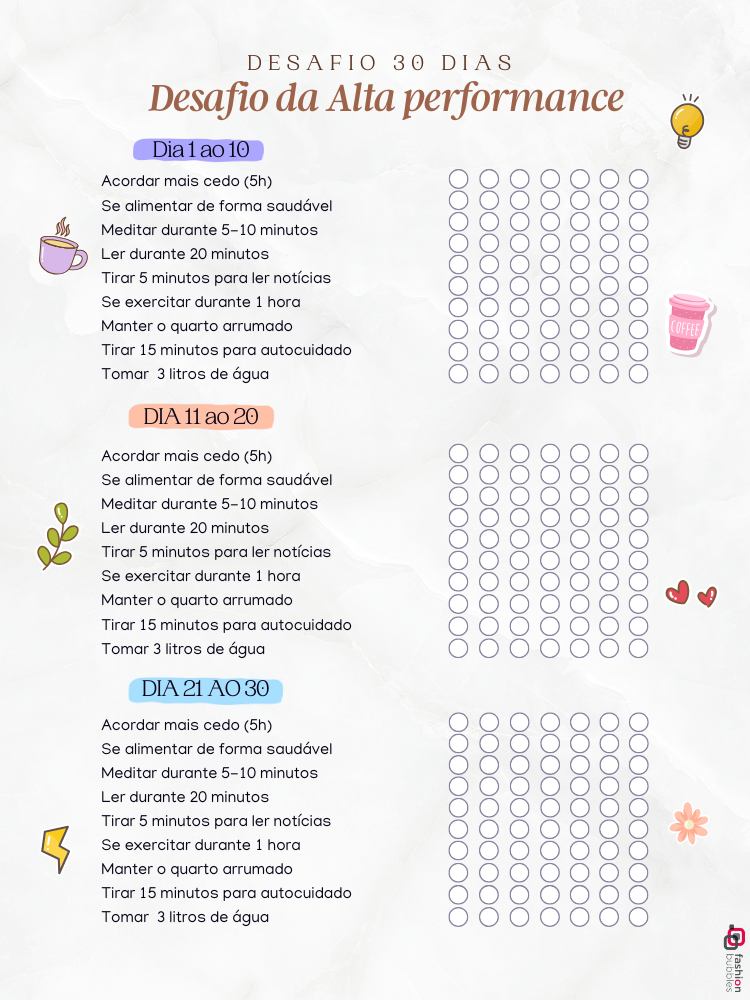 5 ideias de títulos