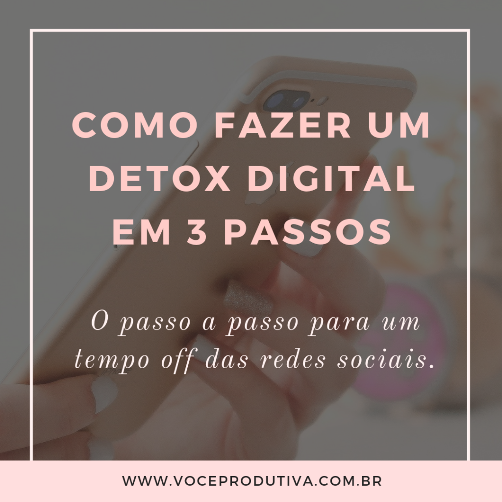 como fazer um detox digital no fim de semana