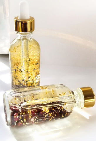 como fazer um óleo de banho perfumado