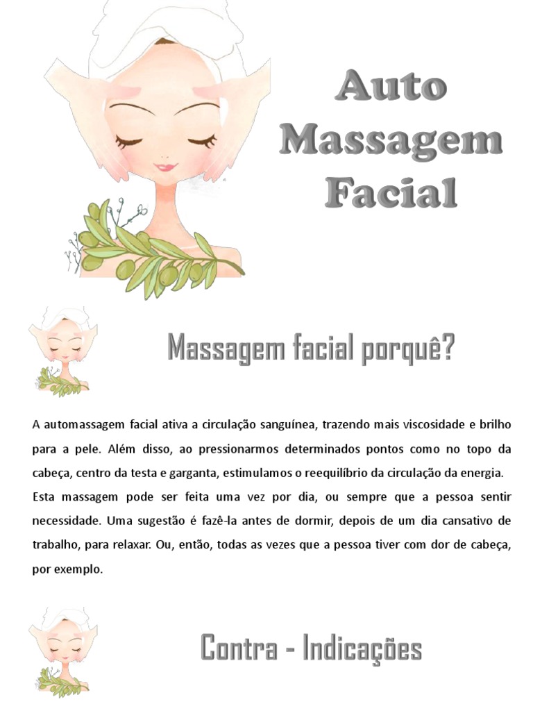 Automassagem Facial: Técnicas para um Efeito Lifting Natural