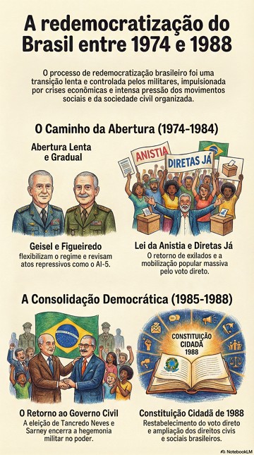 Principais eventos da redemocratização