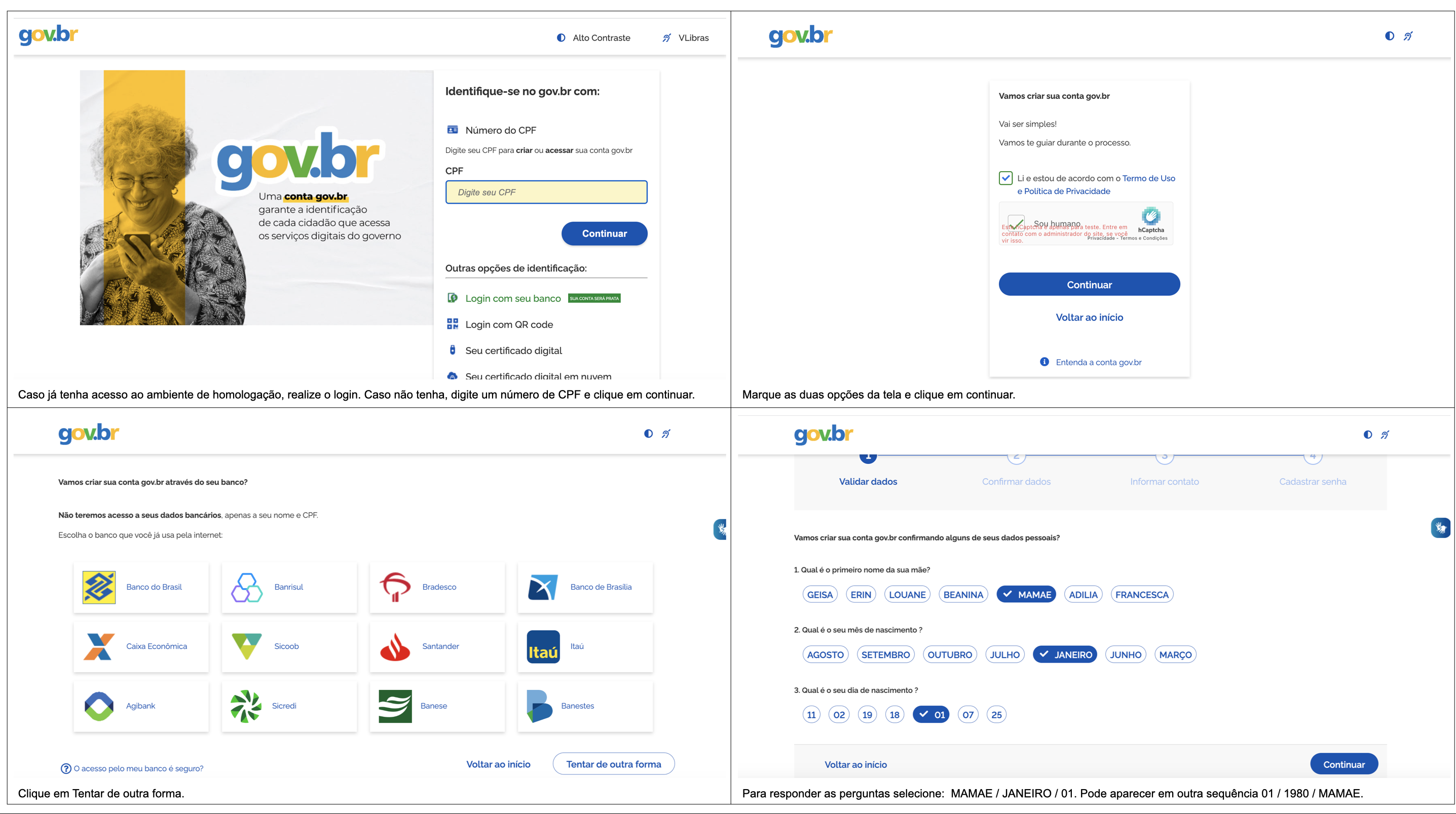 Onde usar a assinatura digital Gov.br