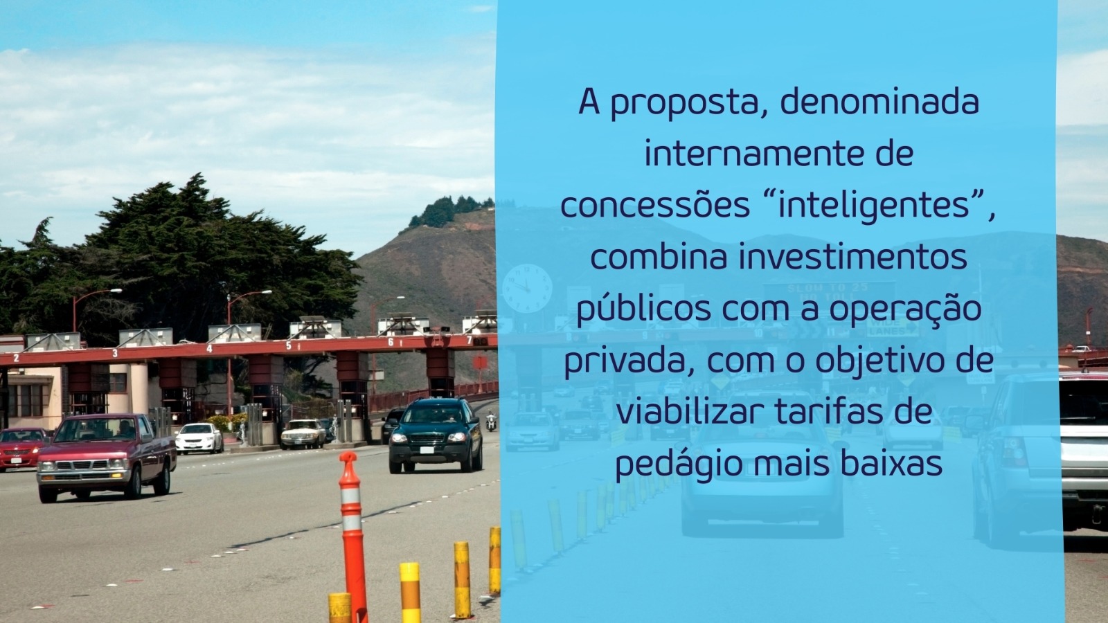 Como o pedágio é calculado em rodovias concedidas?