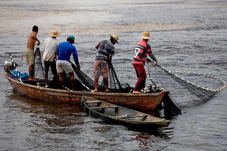 como funciona a pesca artesanal no brasil