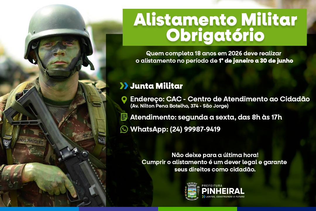 Quais são os documentos necessários para o alistamento militar?