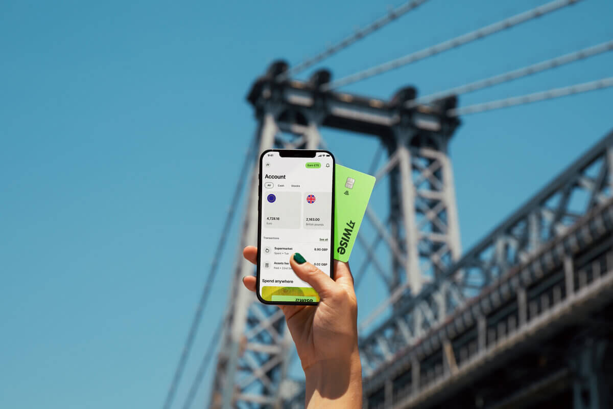 Como converter moedas na Wise