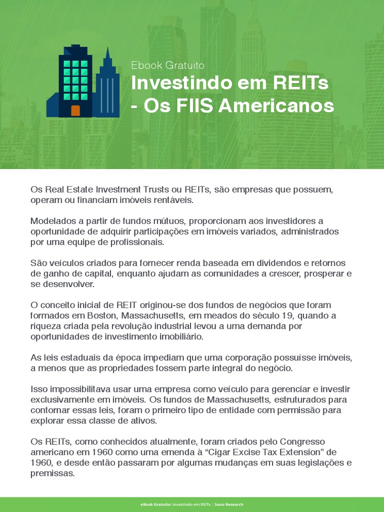 REITs vs. FIIs: Qual a Melhor Opção para Sua Carteira?