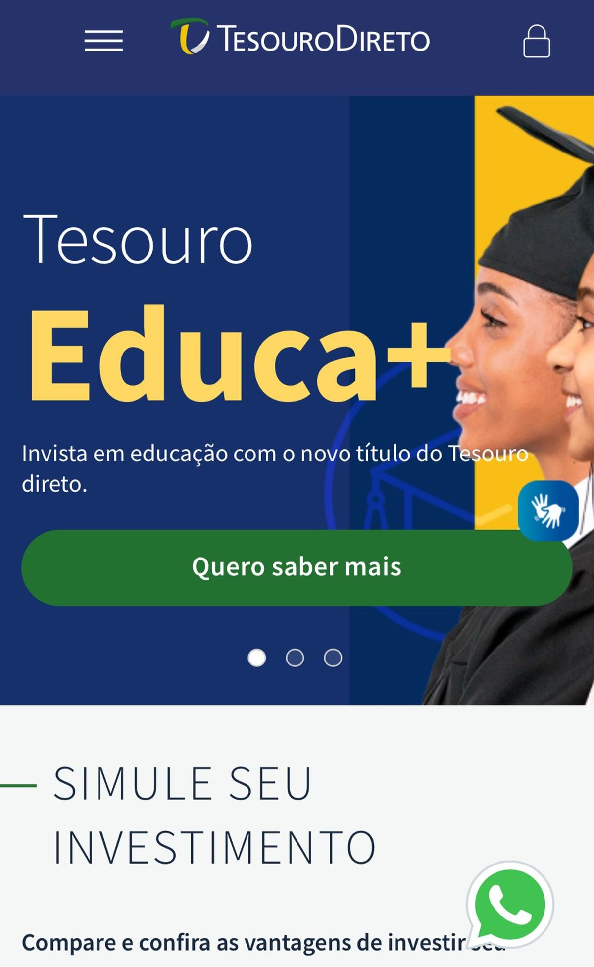 como investir em tesouro direto educa+