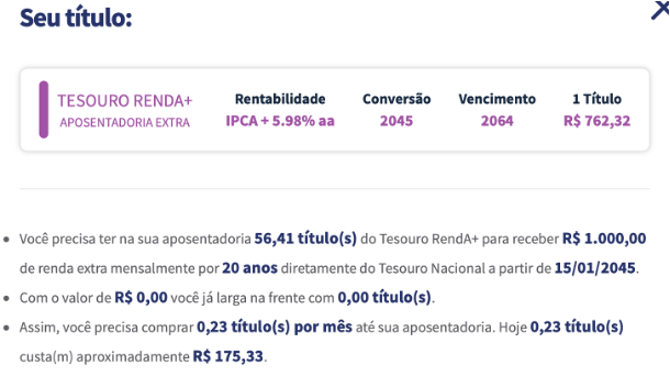 Guia completo: Como simular e investir no Tesouro RendA+ passo a passo