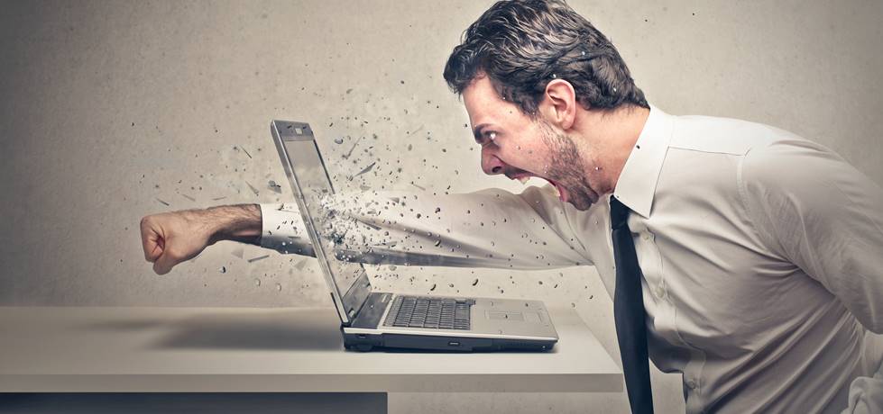 como lidar com a raiva no ambiente de trabalho