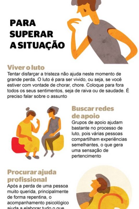 como lidar com o luto de forma saudável