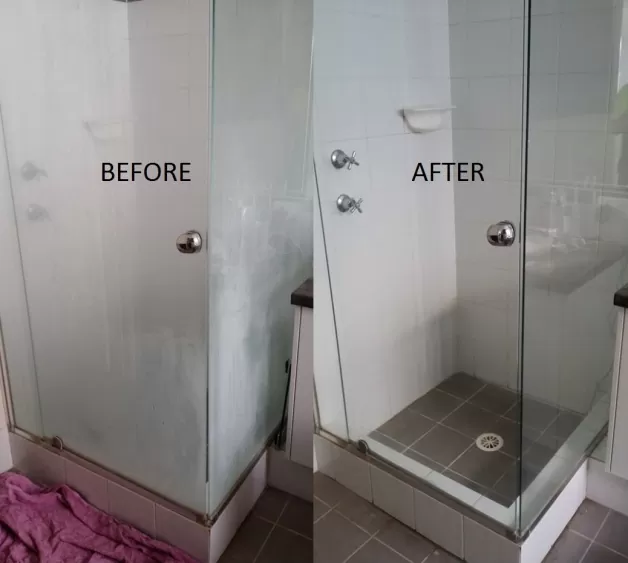 como limpar box de vidro encardido com gordura