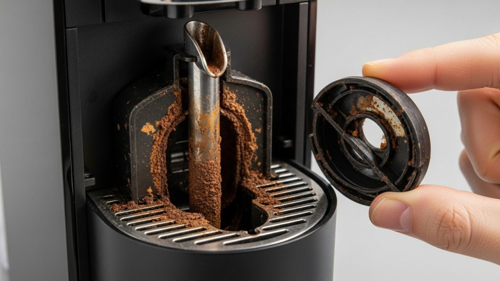 como limpar cafeteira elétrica por dentro