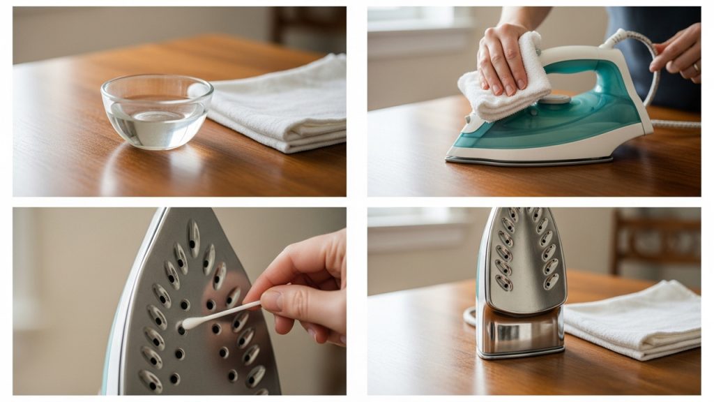 Como limpar o reservatório de água do ferro de passar