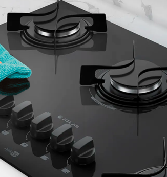 Como Remover Manchas de Queimado do Cooktop de Vidro