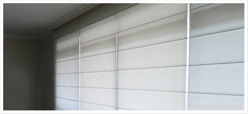 como limpar persiana romana de tecido