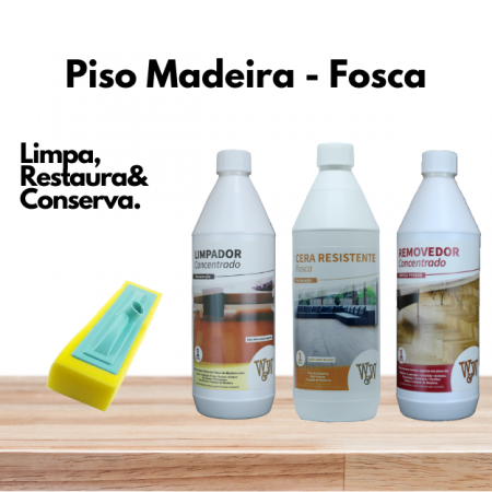 como limpar piso de cerâmica fosca