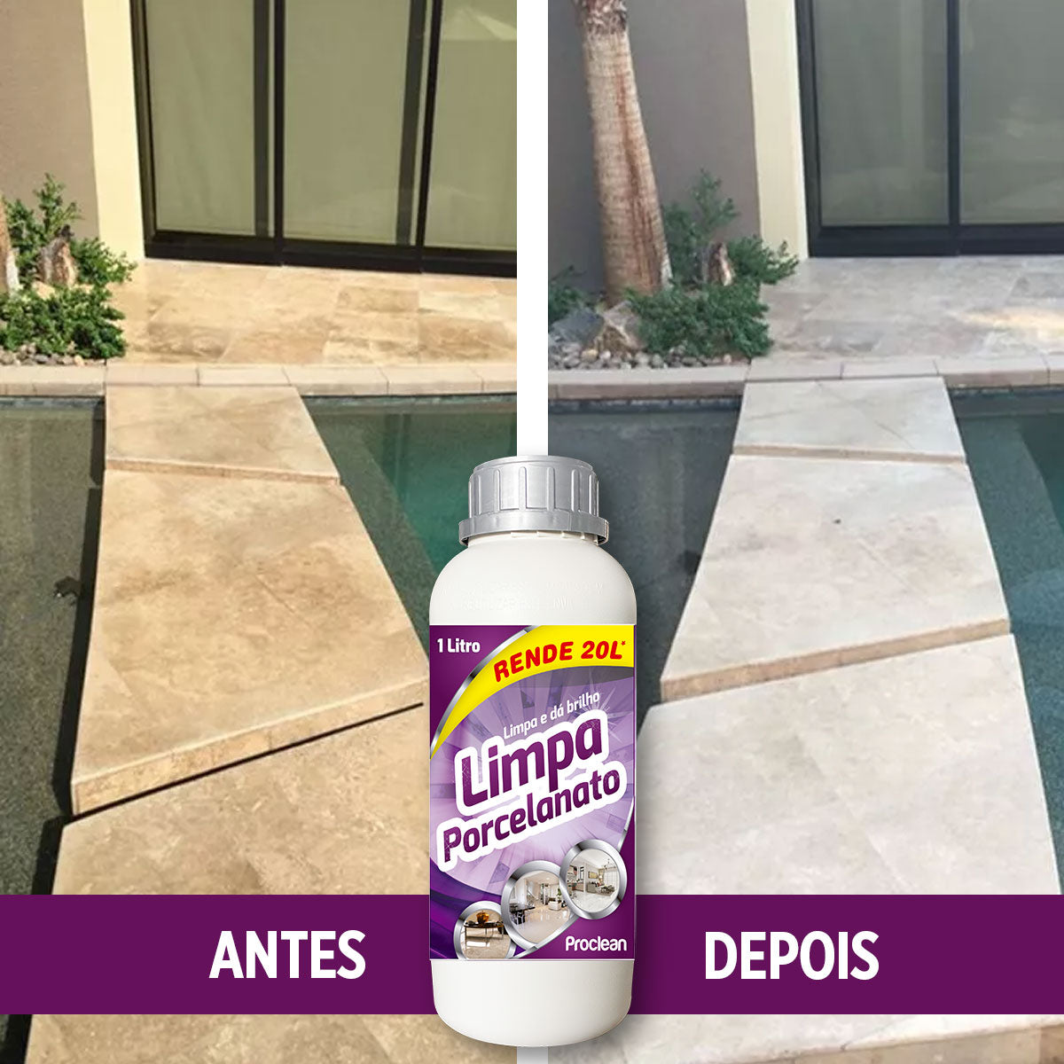 Alternativas caseiras para limpar porcelanato