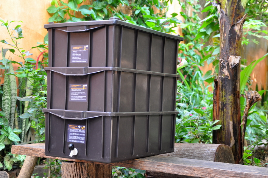 como montar um minhocário doméstico barato