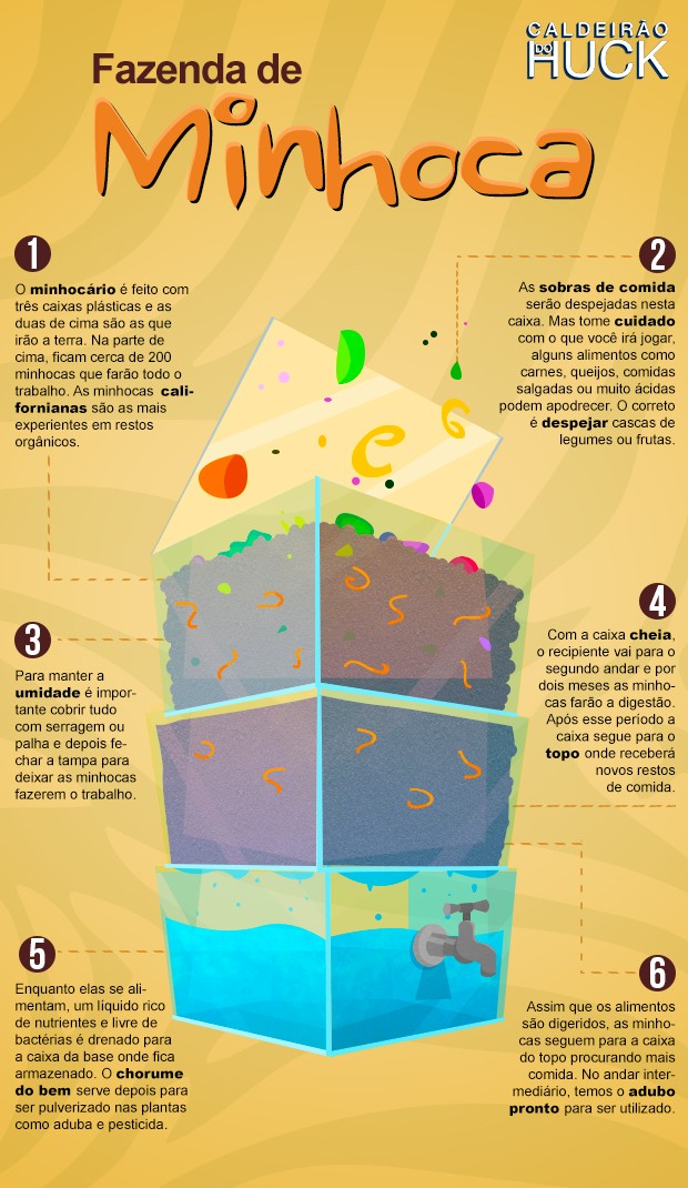 como montar um minhocário doméstico barato