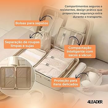 Dicas para economizar espaço na mala de volta