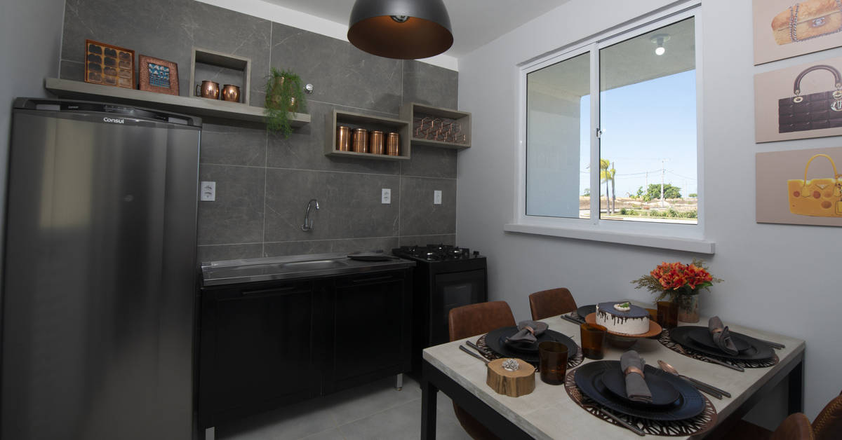 como organizar cozinha pequena e funcional