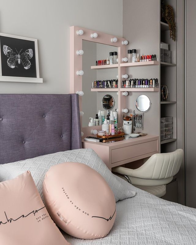 5 Organizadores de Maquiagem Essenciais para Penteadeiras Pequenas