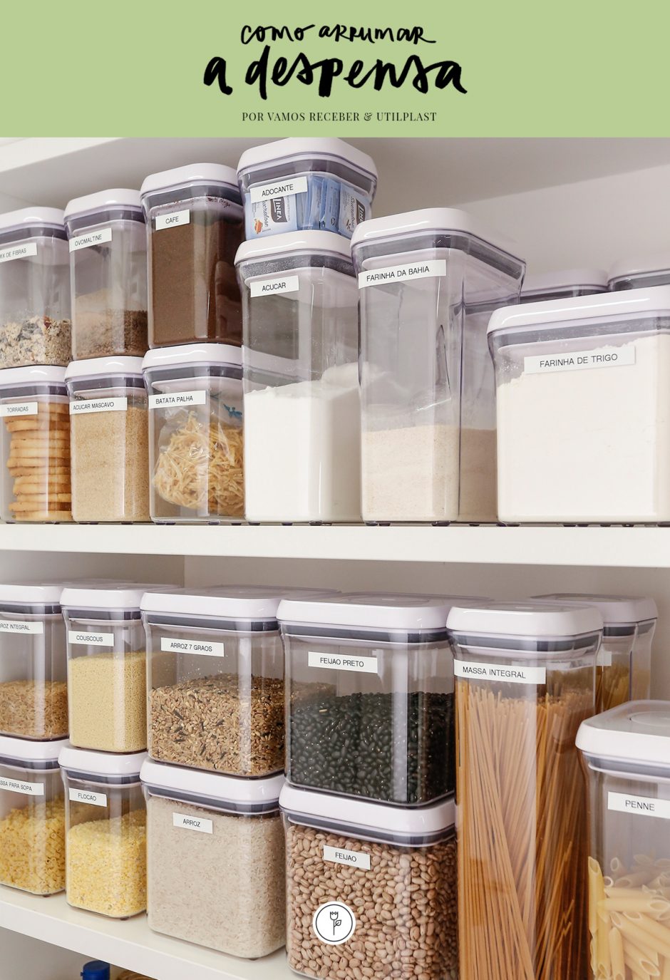 5 Tipos de Potes Ideais para Cada Tipo de Alimento