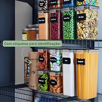 Organização Vertical na Cozinha: Maximizando Espaço com Potes