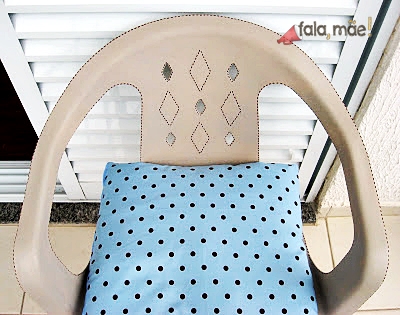 como pintar cadeira de plástico com spray