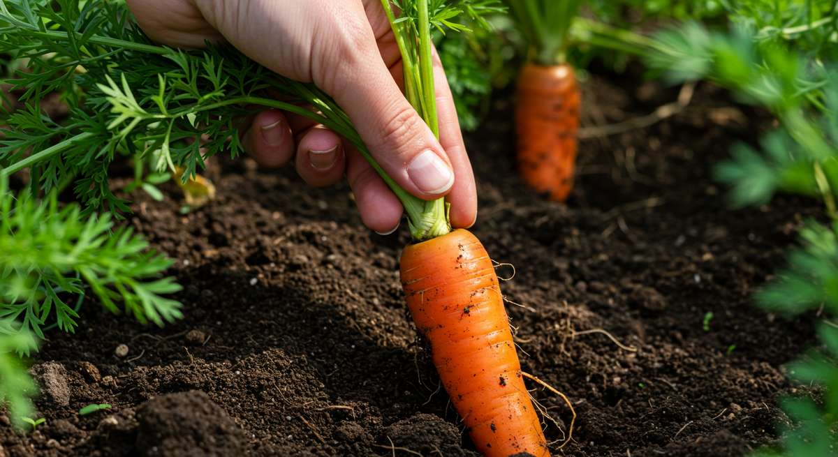 Como Identificar o Ponto Certo de Colheita da Cenoura
