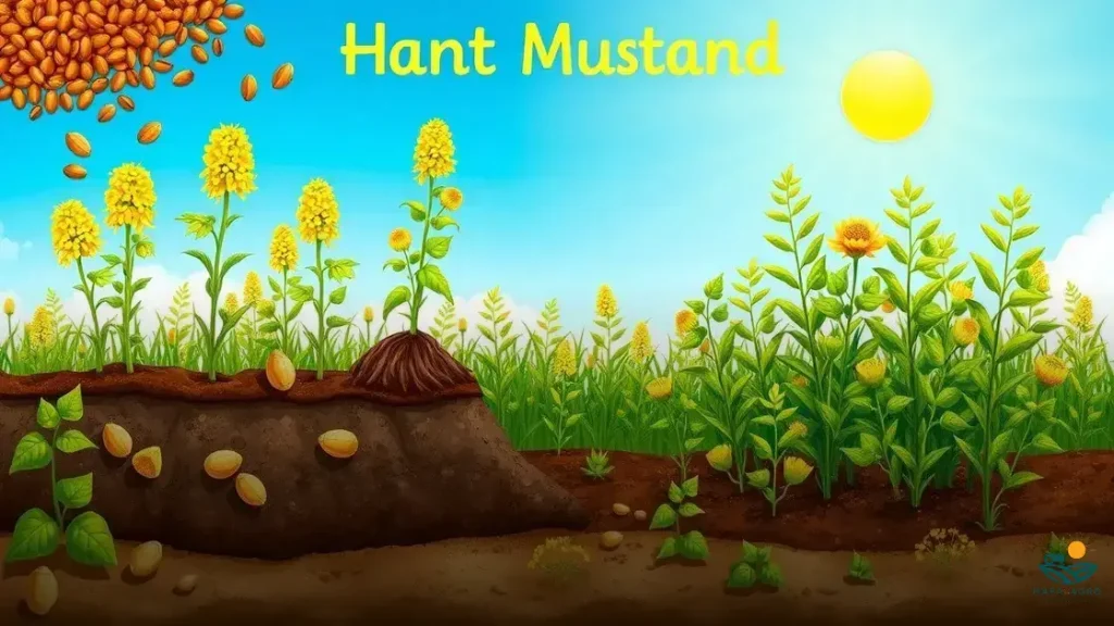 como plantar mostarda lisa