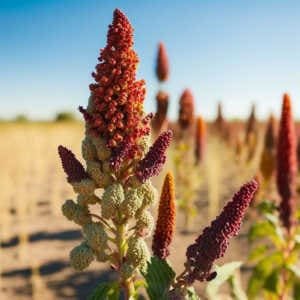 Benefícios nutricionais da quinoa cultivada em casa