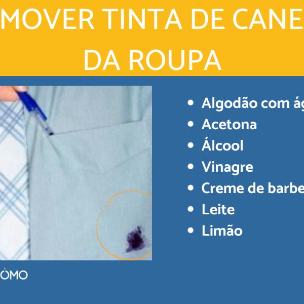 como remover manchas de caneta da roupa branca