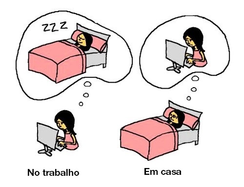 como se desconectar do trabalho em casa