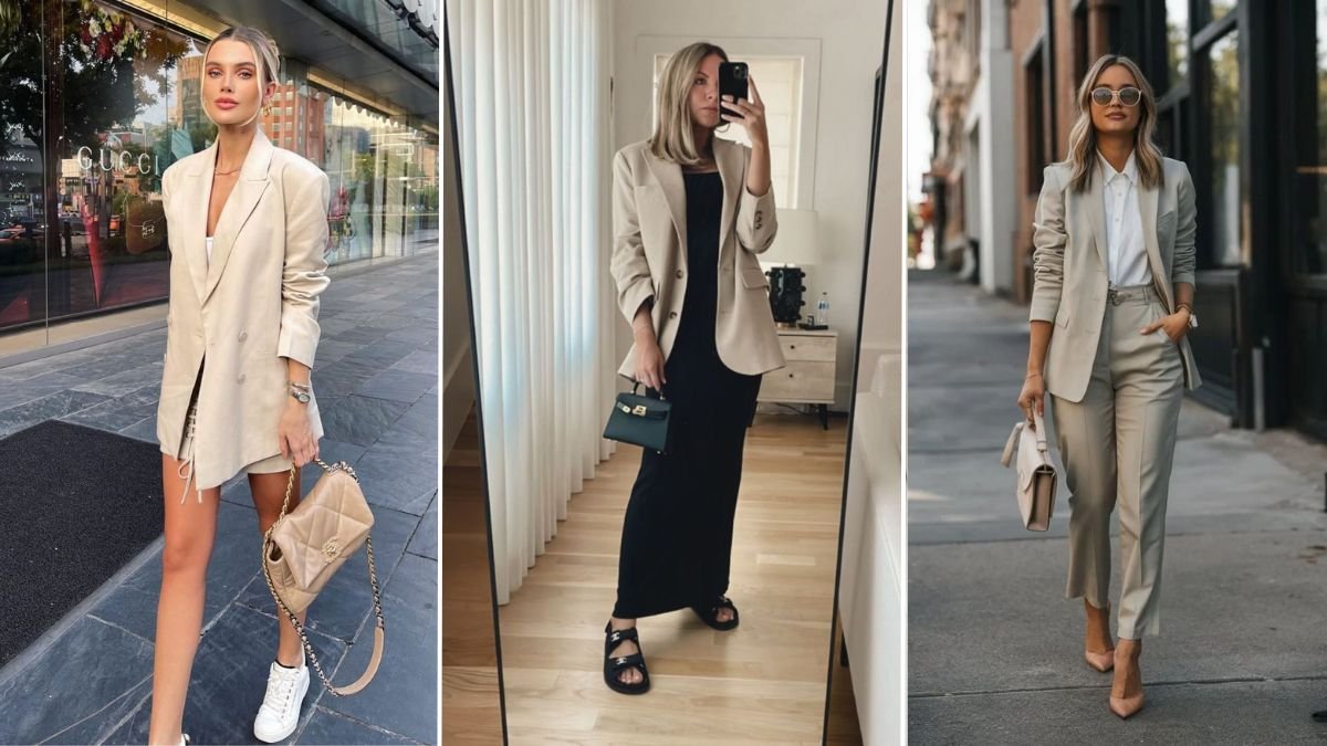 Como adaptar o blazer oversized para diferentes estações do ano