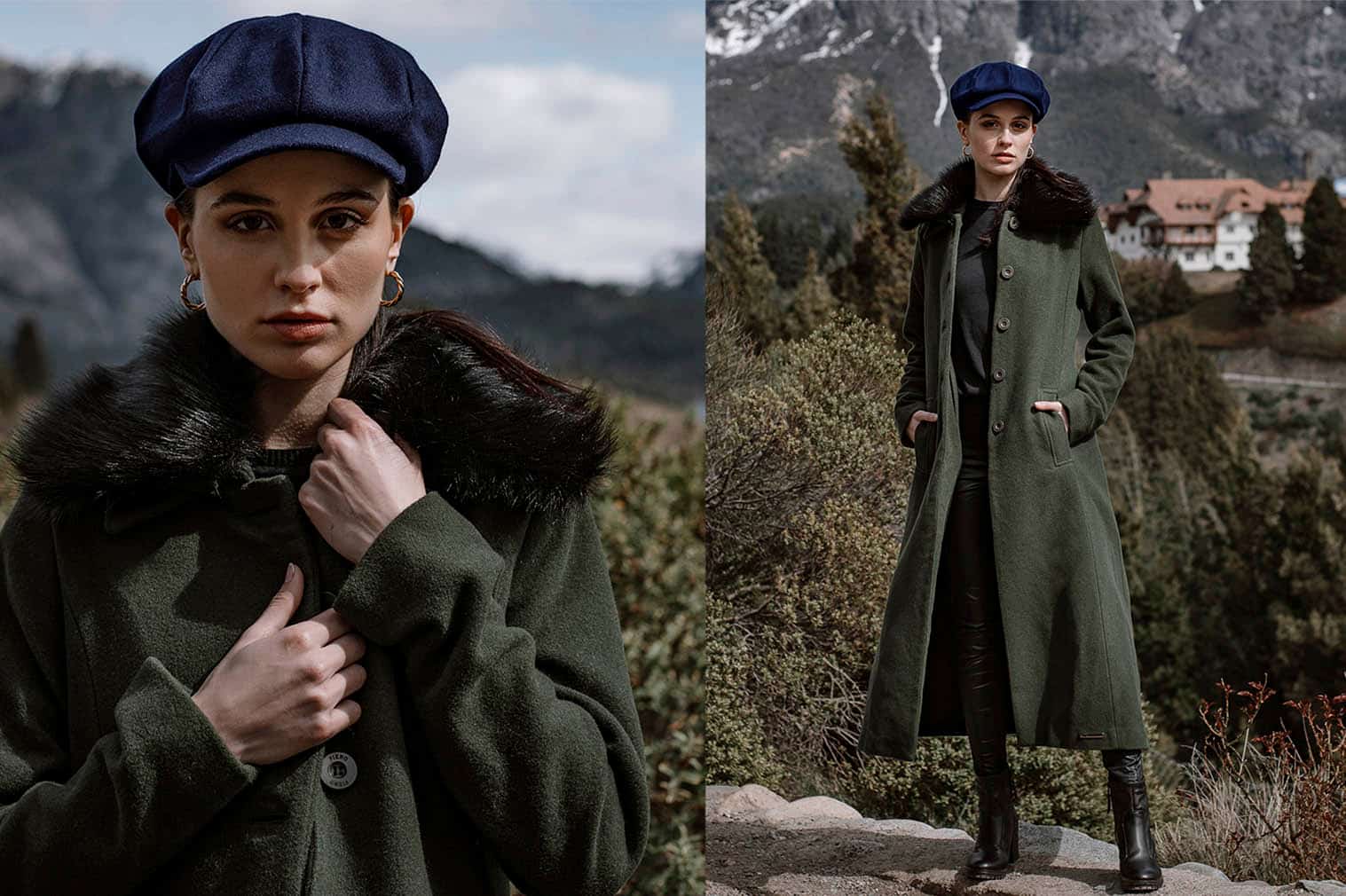 Como Combinar Boina com Vestidos