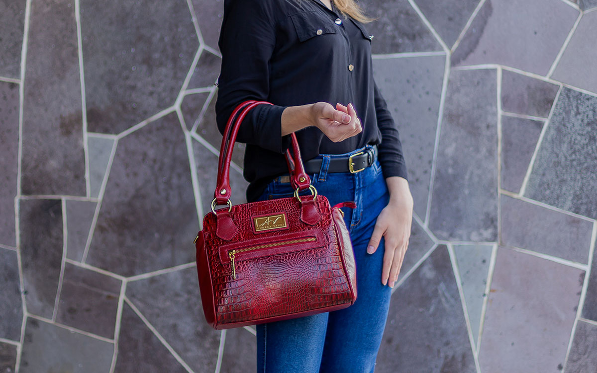 como usar bolsa baú com estilo